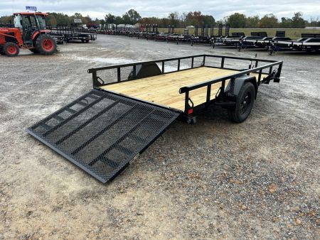 New 2026 Load Trail Utility Trailer | 77" x 12' | 3k GVWR