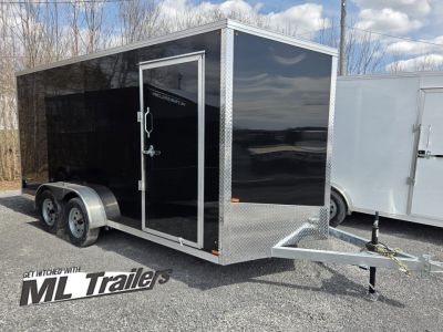 New 2026 Galvanized 7'x16' TA-3500 Cargo / Enclosed Trailer