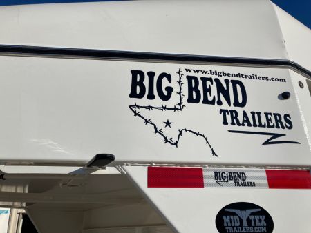 New 2026 Big Bend 24' X 6.8' Stock Trailer/ Swing/ Slider Gate