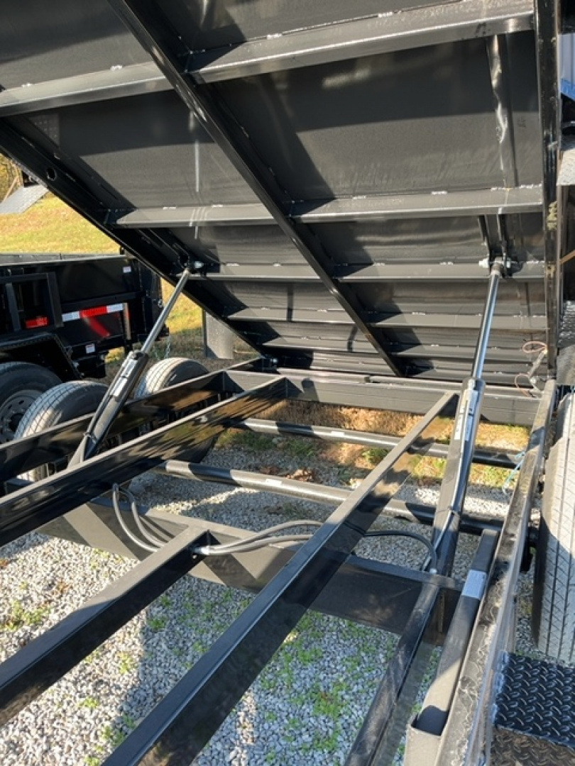 New 2025 Pratt Industries 83" x 14' 14K Dual Ram Dump Trailer