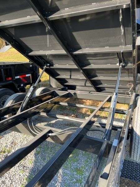New 2025 Pratt Industries 83" x 14' 14K Dual Ram Dump Trailer