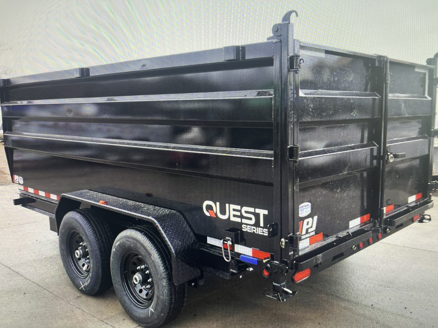 New 2026 PJ Trailers 83"X14' CHANNEL DUMP 14K W/4' WALLS