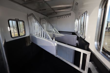 Used 2013 Bison Trailers 3 Horse LQ Horse Trailer