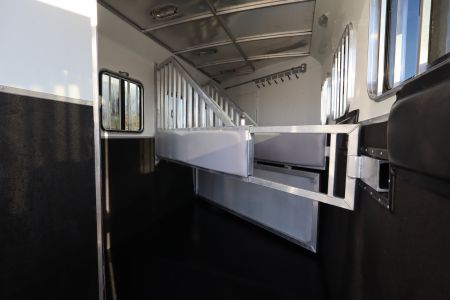 Used 2013 Bison Trailers 3 Horse LQ Horse Trailer