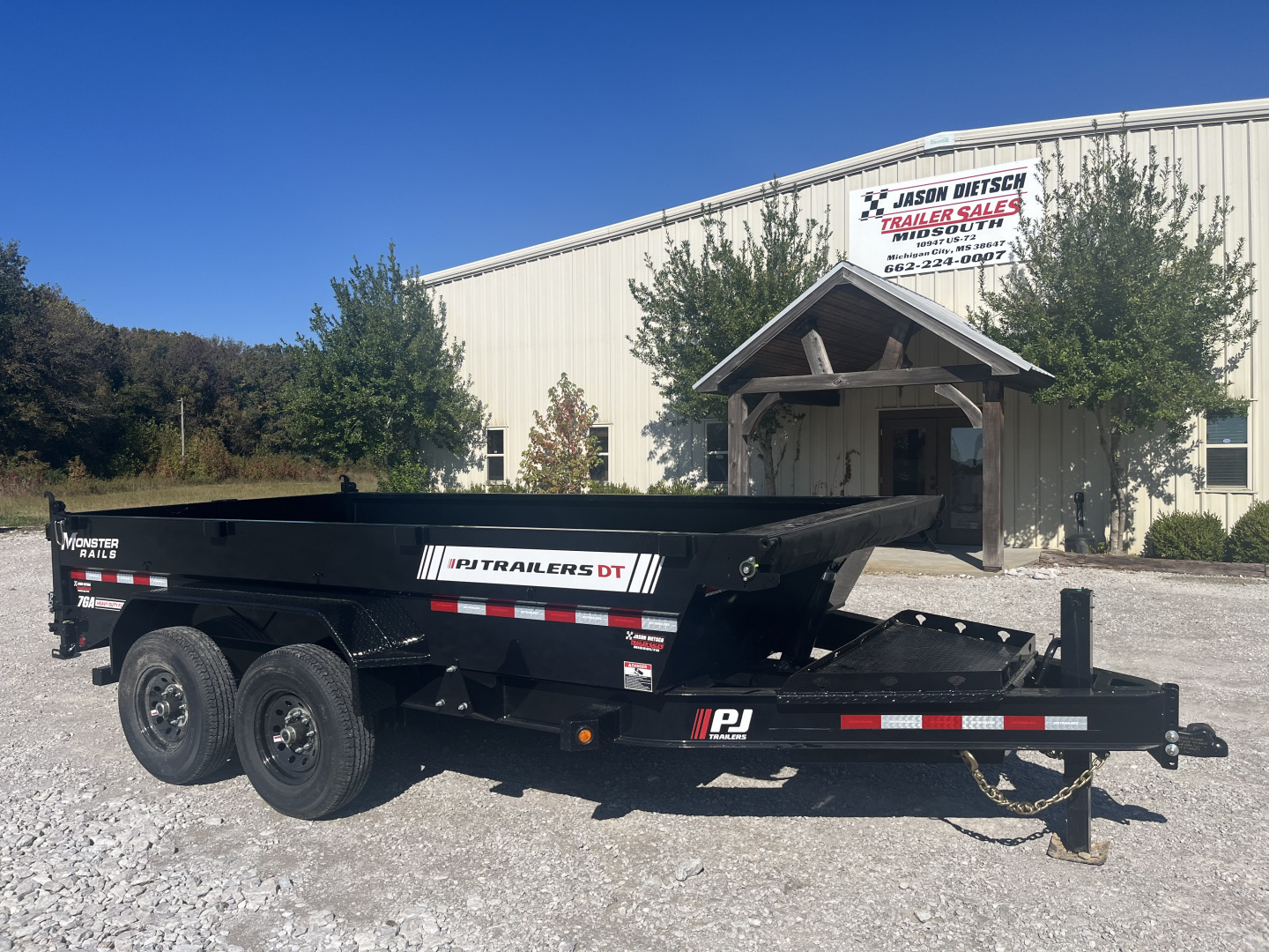 New 2026 PJ Trailers 83"X14' TELESCOPIC DUMP TRAILER 14K
