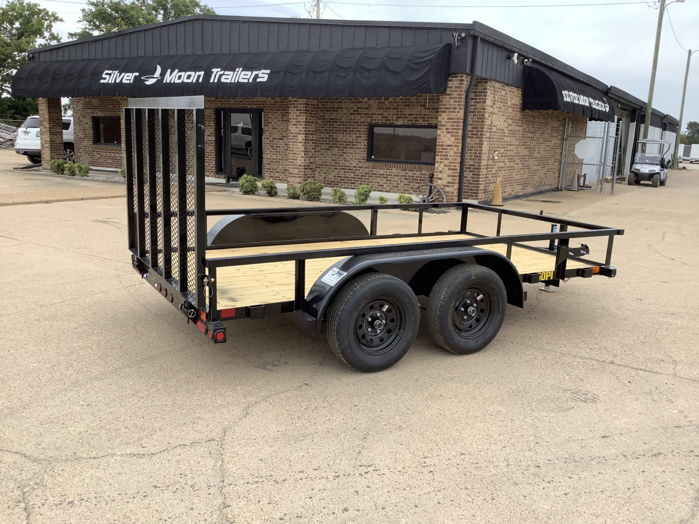 New 2026 Big Tex 60PI-12 Tandem Axle Pipe-Top Utility Trailer