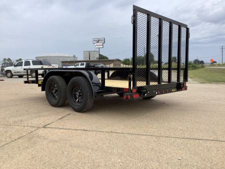 New 2026 Big Tex 60PI-12 Tandem Axle Pipe-Top Utility Trailer