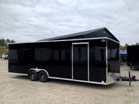 New 2026 US Cargo 8.5x24 +3ft v-nose trailer/ 7' interior height/ Polycore/ Ext tongue - 9990GVW