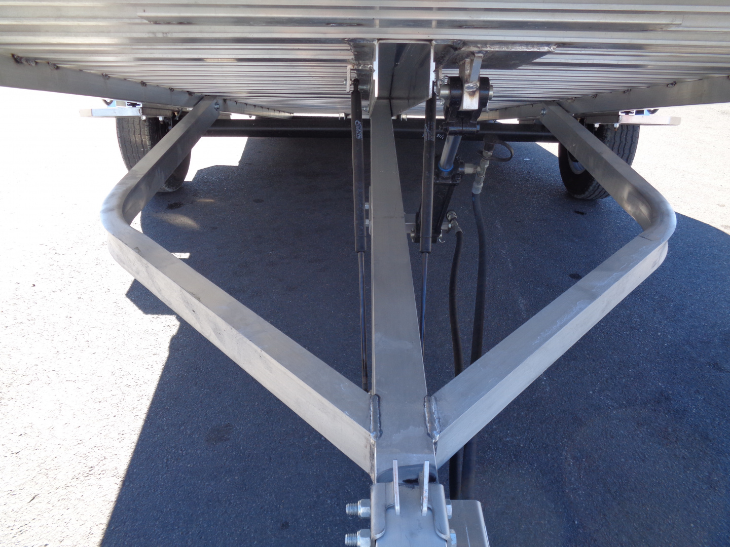 New 2026 Aluma * 8015S TILT * 15Ft Single Axle Tilt Aluminum ATV Trailer