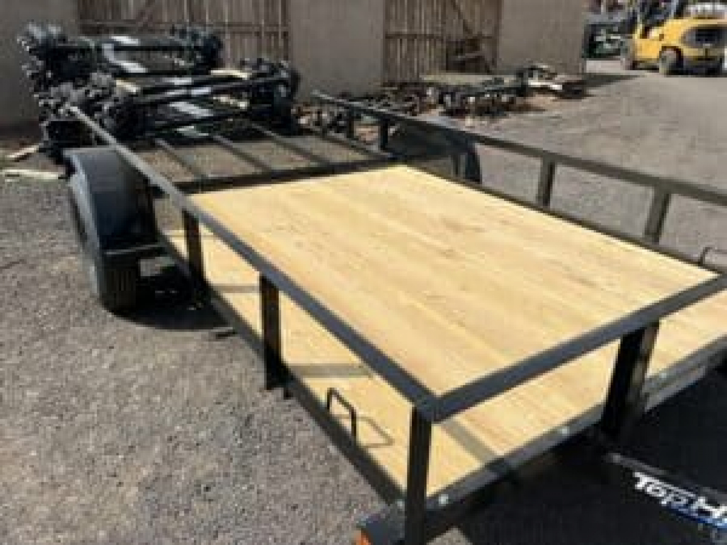 New 2026 Top Hat Trailers 6X12 Express Flatbed Utility Trailer Utility Trailer