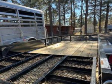 New 2026 Top Hat Trailers 77X14 LDX Flatbed Utility Trailer Utility Trailer NO BRAKES