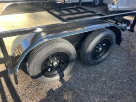 New 2026 Top Hat Trailers 77X14 LDX Flatbed Utility Trailer Utility Trailer NO BRAKES