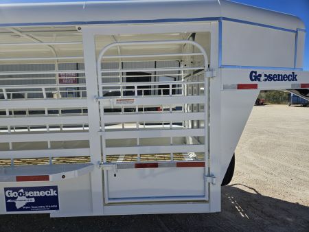 New 2025 Gooseneck Trailer 17.5K 24' Stock Trailer