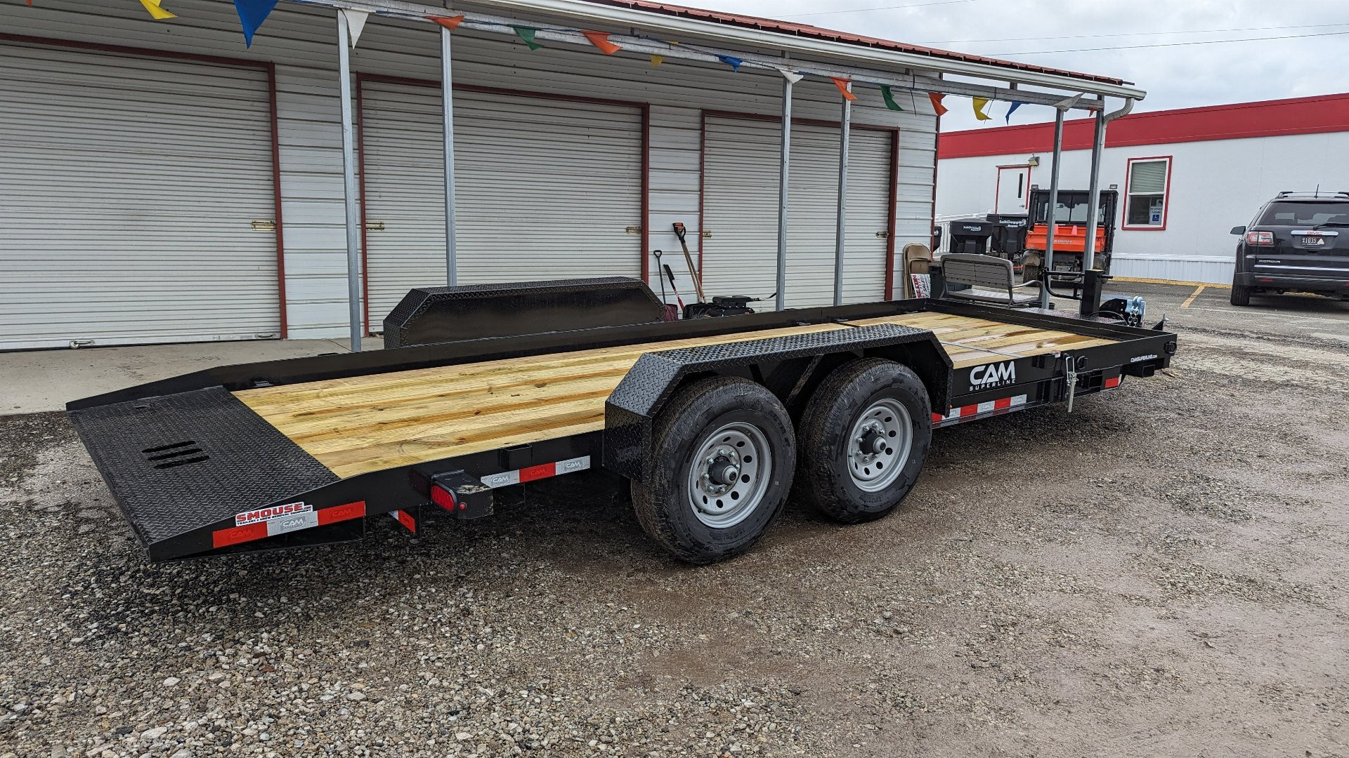 New 2026 CAM Superline 19' (4+15) Lo Pro Split Tilt Trailer
