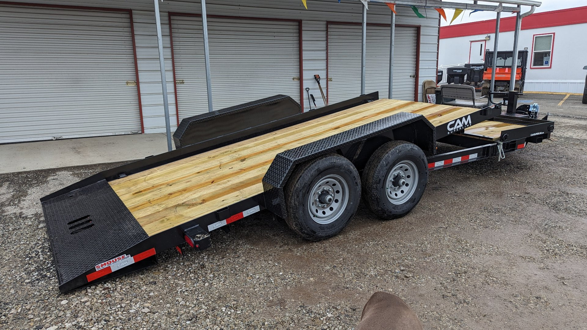 New 2026 CAM Superline 19' (4+15) Lo Pro Split Tilt Trailer