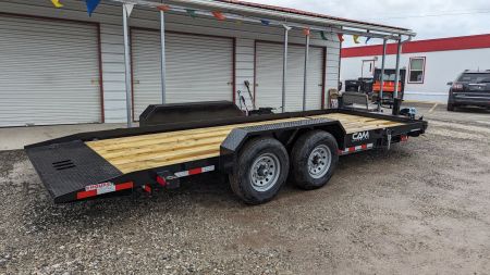 New 2026 CAM Superline 19' (4+15) Lo Pro Split Tilt Trailer