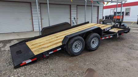 New 2026 CAM Superline 19' (4+15) Lo Pro Split Tilt Trailer