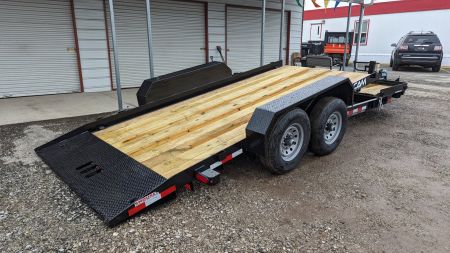 New 2026 CAM Superline 19' (4+15) Lo Pro Split Tilt Trailer