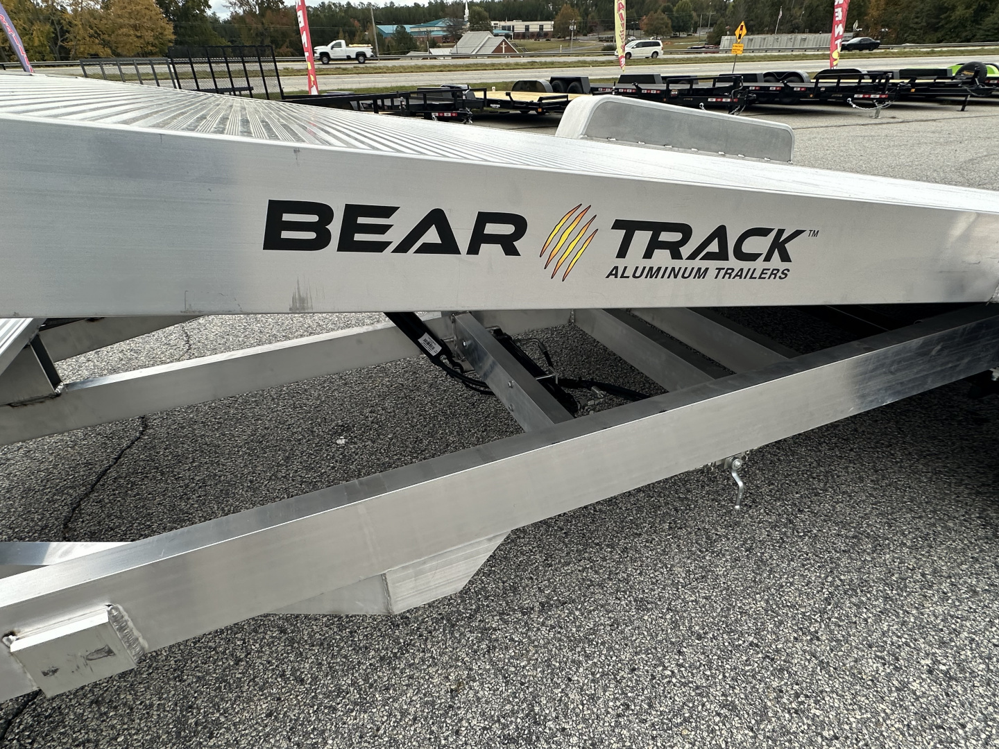 New 2026 BEAR TRACK ALUMINUM 81"X242" 10K HD TILT CAR HAULER