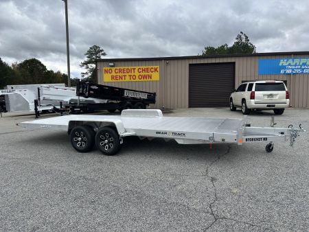 New 2026 BEAR TRACK ALUMINUM 81"X242" 10K HD TILT CAR HAULER
