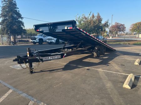 New 2026 Iron Panther 8.5x22' Power Tilt Equipment Trailer 14,000 Lbs GVWR
