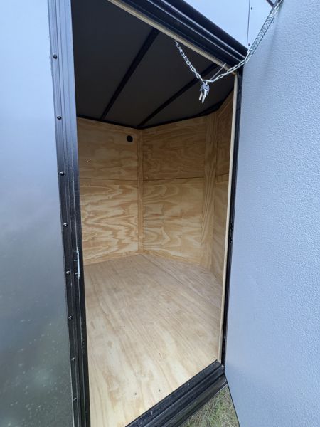 New 2026 Cargo United 7x16TA 7' .080 PolyCor Blackout Package Rear Wing Cargo / Enclosed Trailer