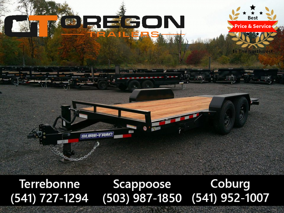 New 2026 Sure-Trac 7x18 14k Tilt Equipment Trailer