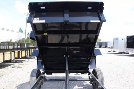 New 2026 Sure-Trac 62"x8 5K Low Pro Single Ram Dump Trailer