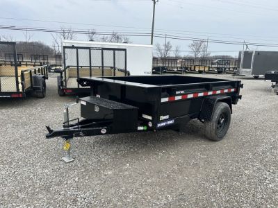 New 2026 Sure-Trac 62"x8 5K Low Pro Single Ram Dump Trailer