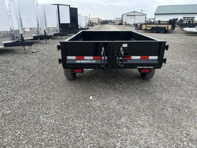 New 2026 Sure-Trac 62"x8 5K Low Pro Single Ram Dump Trailer