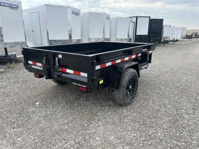 New 2026 Sure-Trac 62"x8 5K Low Pro Single Ram Dump Trailer