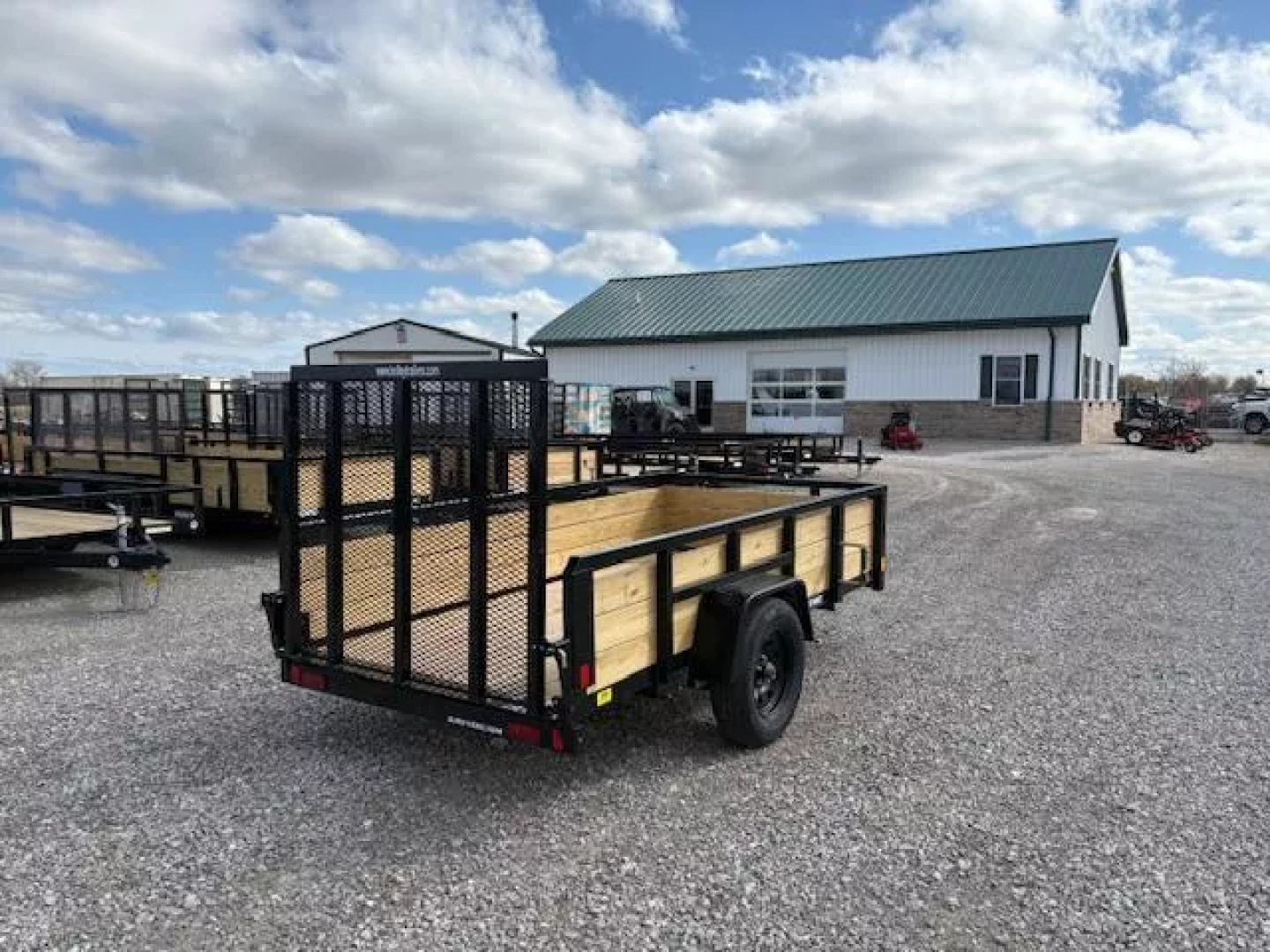 New 2026 Sure-Trac 5x10 3-Board Utility Trailer