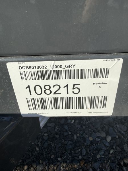 New 2026 Norstar DCB6010032_12000_GRY Dump Trailer