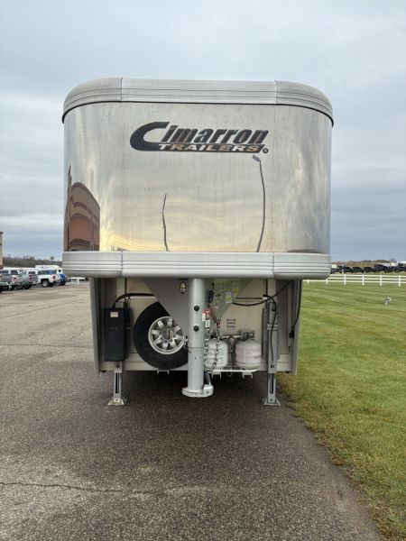 Used 2018 Cimarron 3H 13' LQ Horse Trailer