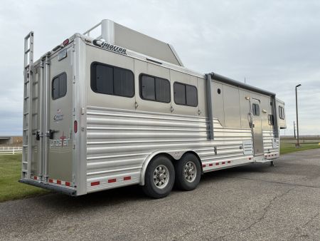 Used 2018 Cimarron 3H 13' LQ Horse Trailer