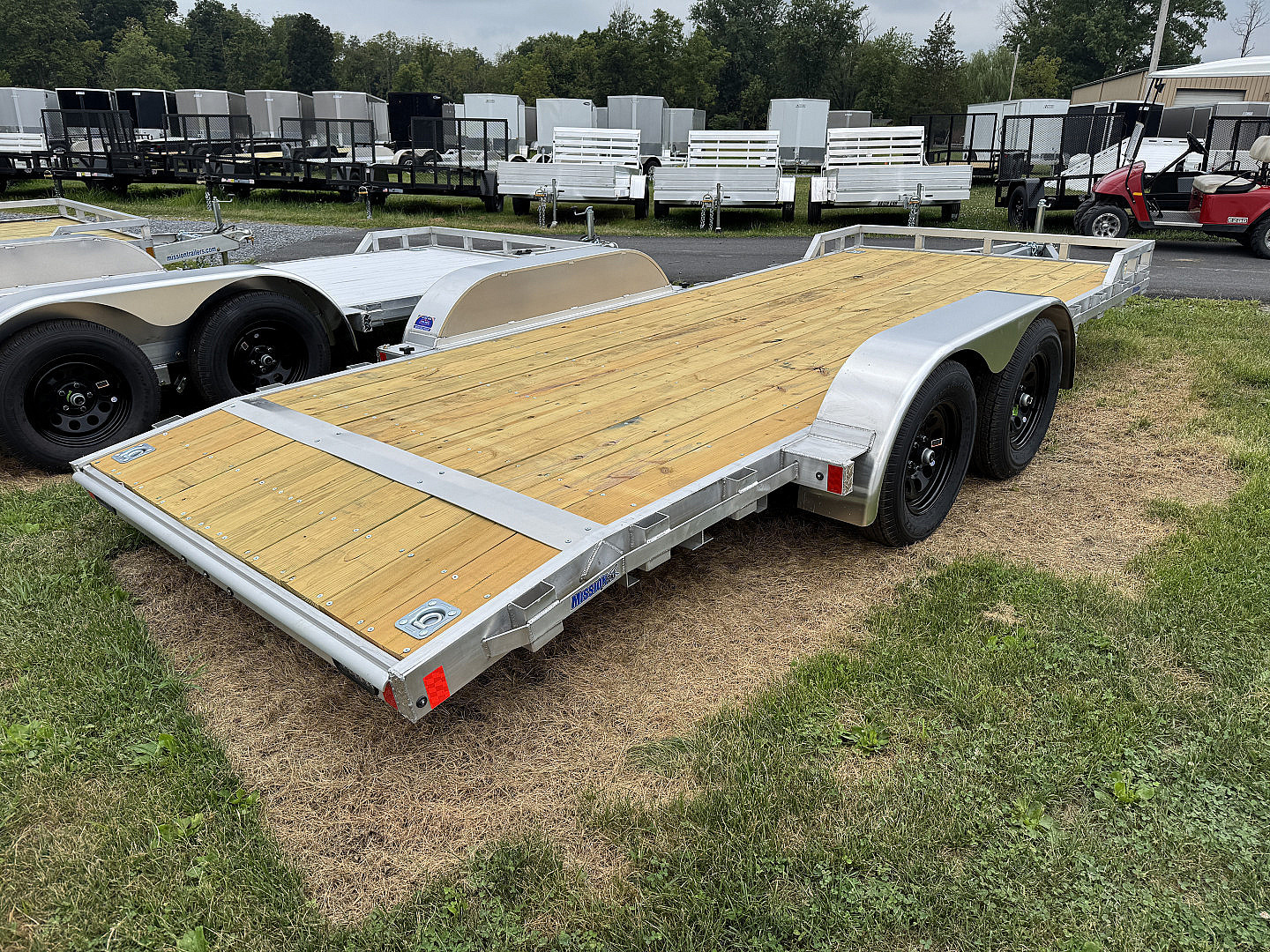 New 2026 Mission MOCH8X18W-W-2.0 7K Car Hauler CLEARANCE SALE ON NOW