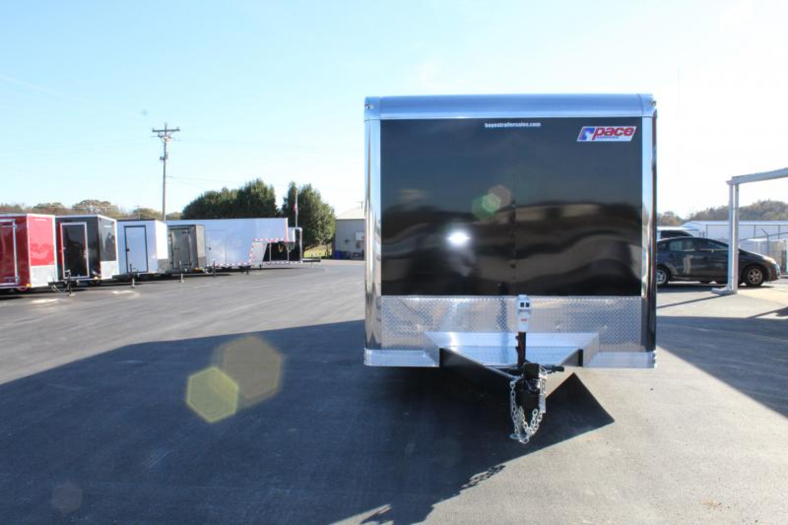 New 2024 Pace American Shadow GT Car / Racing Trailer