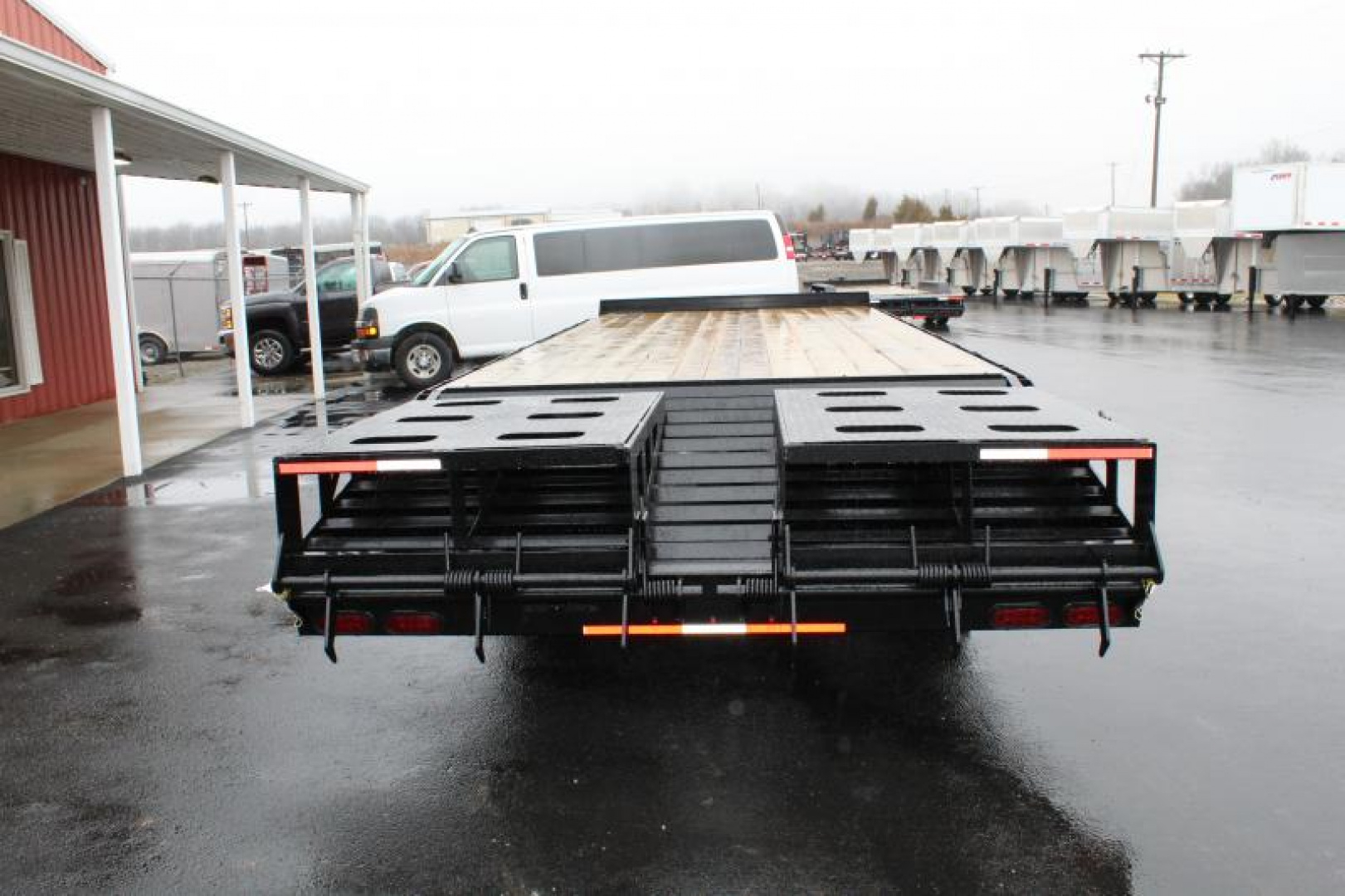 New 2024 Caliber Trailer Mfg Deck Over Equipment Trailer