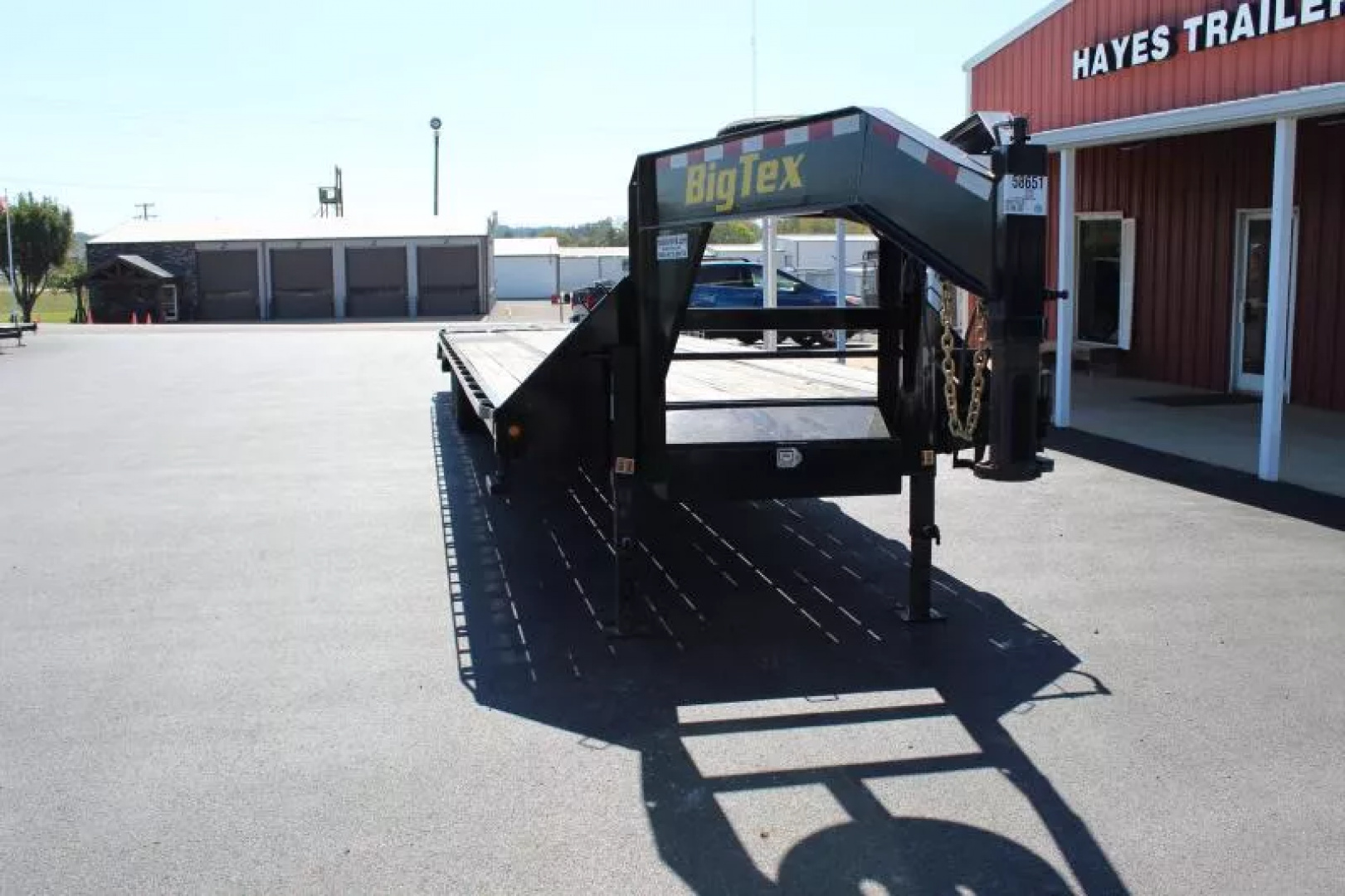 Used 2022 Big Tex Trailers Gooseneck Flat Equipment Trailer