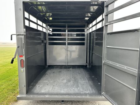 New 2026 S&S Manufacturing 6'x6'6"x16' BP Stock / Stock Combo Trailer