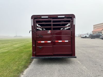 New 2026 S&S Manufacturing 20' GN Stock / Stock Combo Trailer
