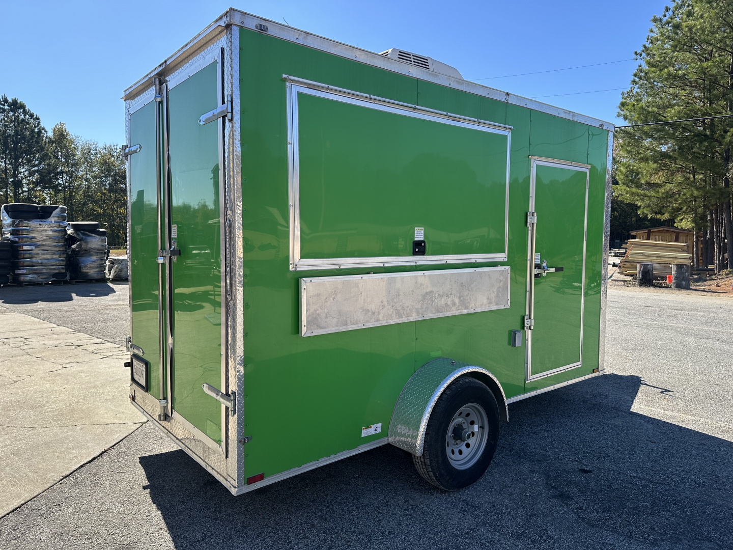Used USED 2023 QUALITY CARGO 6X12 5K CONCESSION TRAILER ($1,007 DOWN ON RTO)