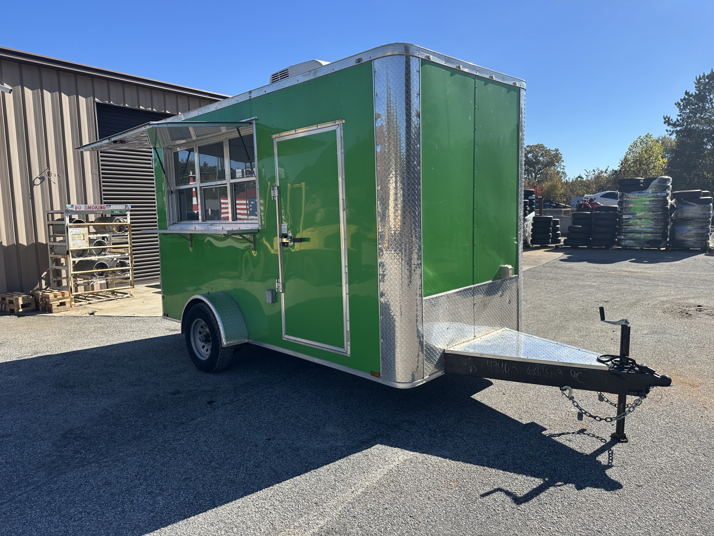 Used USED 2023 QUALITY CARGO 6X12 5K CONCESSION TRAILER ($1,007 DOWN ON RTO)