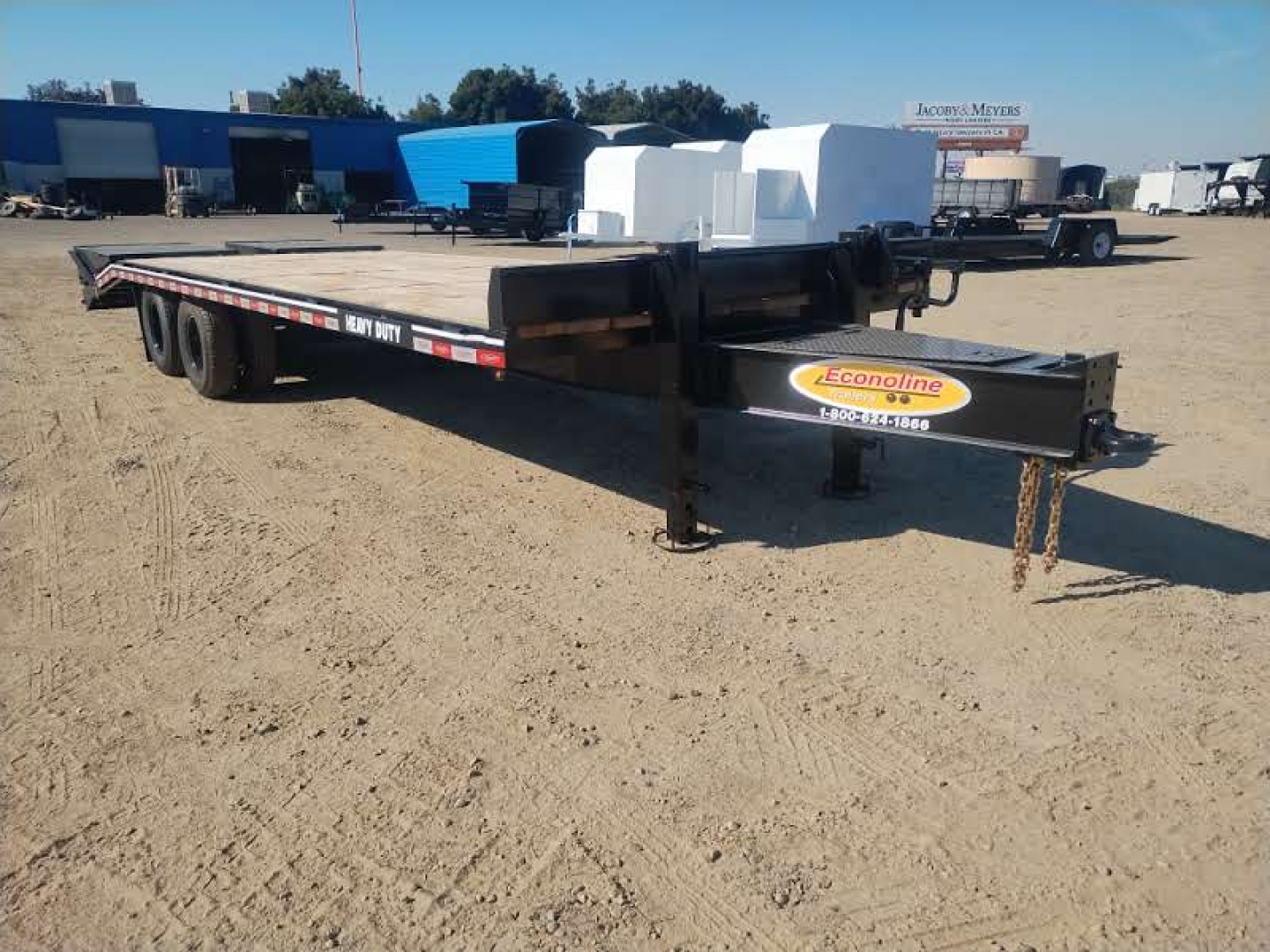 New 2026 Econoline 8x20+6 Heavy Duty Equipment Trailer GVWR 25,500