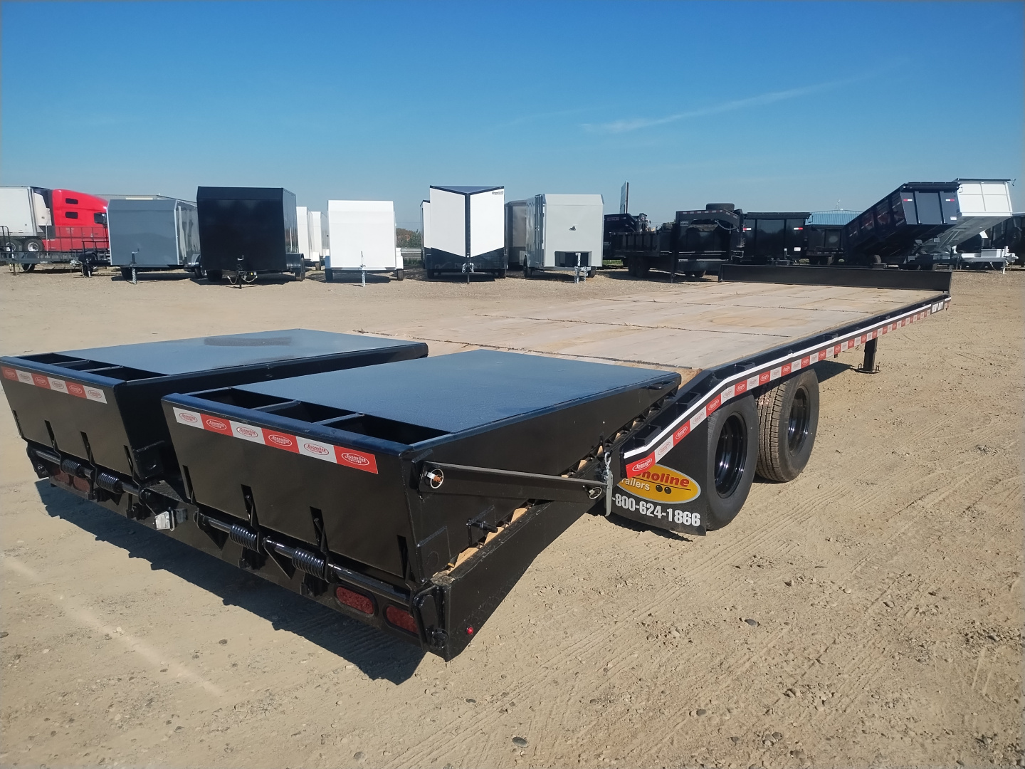 New 2026 Econoline 8x20+6 Heavy Duty Equipment Trailer GVWR 25,500