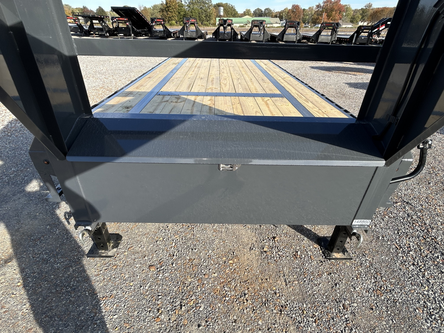 New 2026 Lamar 102" x 30' 16k Gooseneck Flatbed Trailer