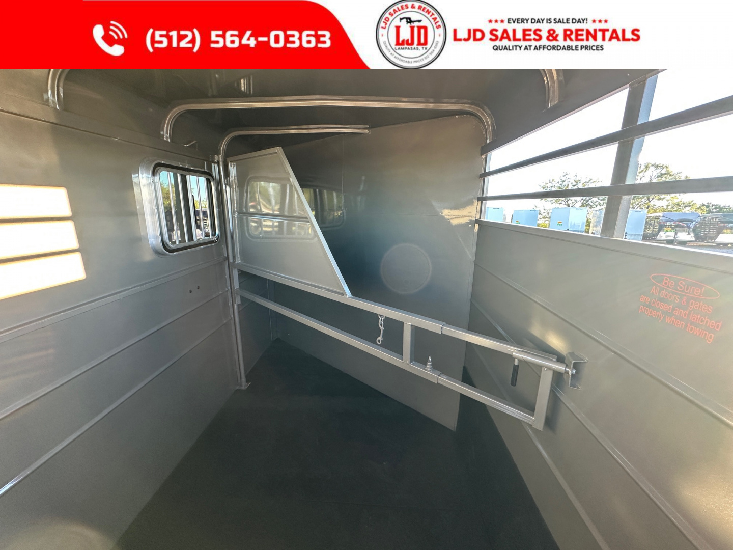 New 2026 Calico - 6'X13'X7' 2 Horse Trailer