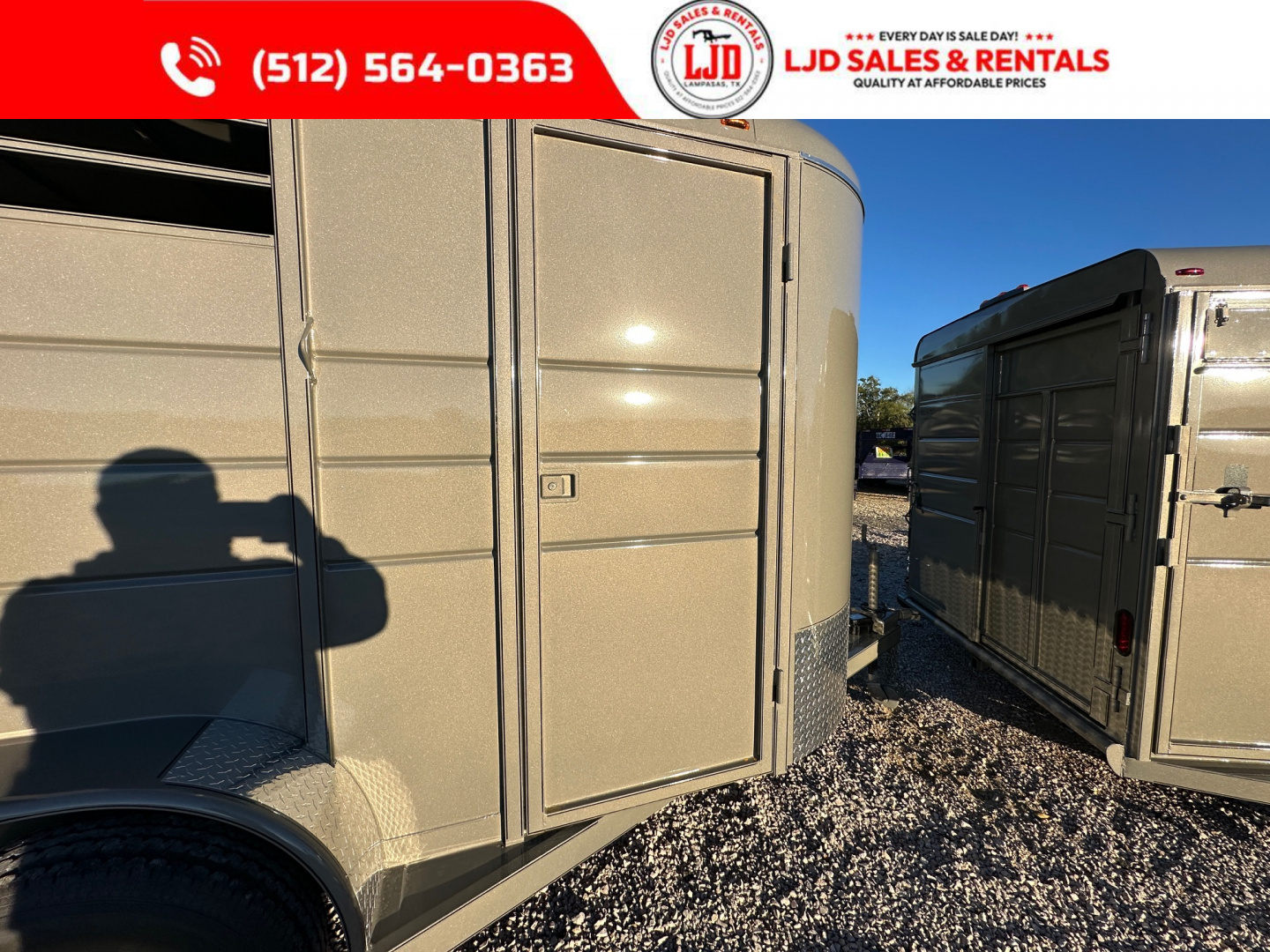 New 2026 Calico - 6'X13'X7' 2 Horse Trailer