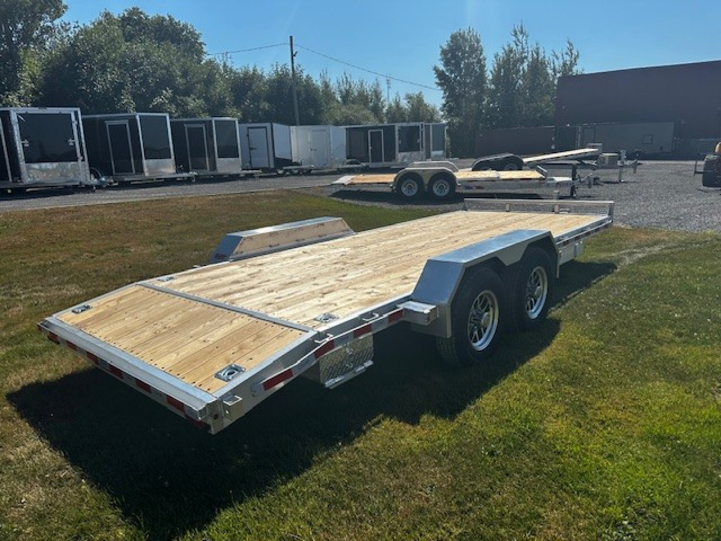 New 2027 Enbeck 20' Aluminum Car Hauler for Sale Ottawa | ML Trailers
