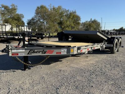 New 2027 Liberty LT14K83x22 Tilt Trailer w/ 14 Ply Tire Upgrade